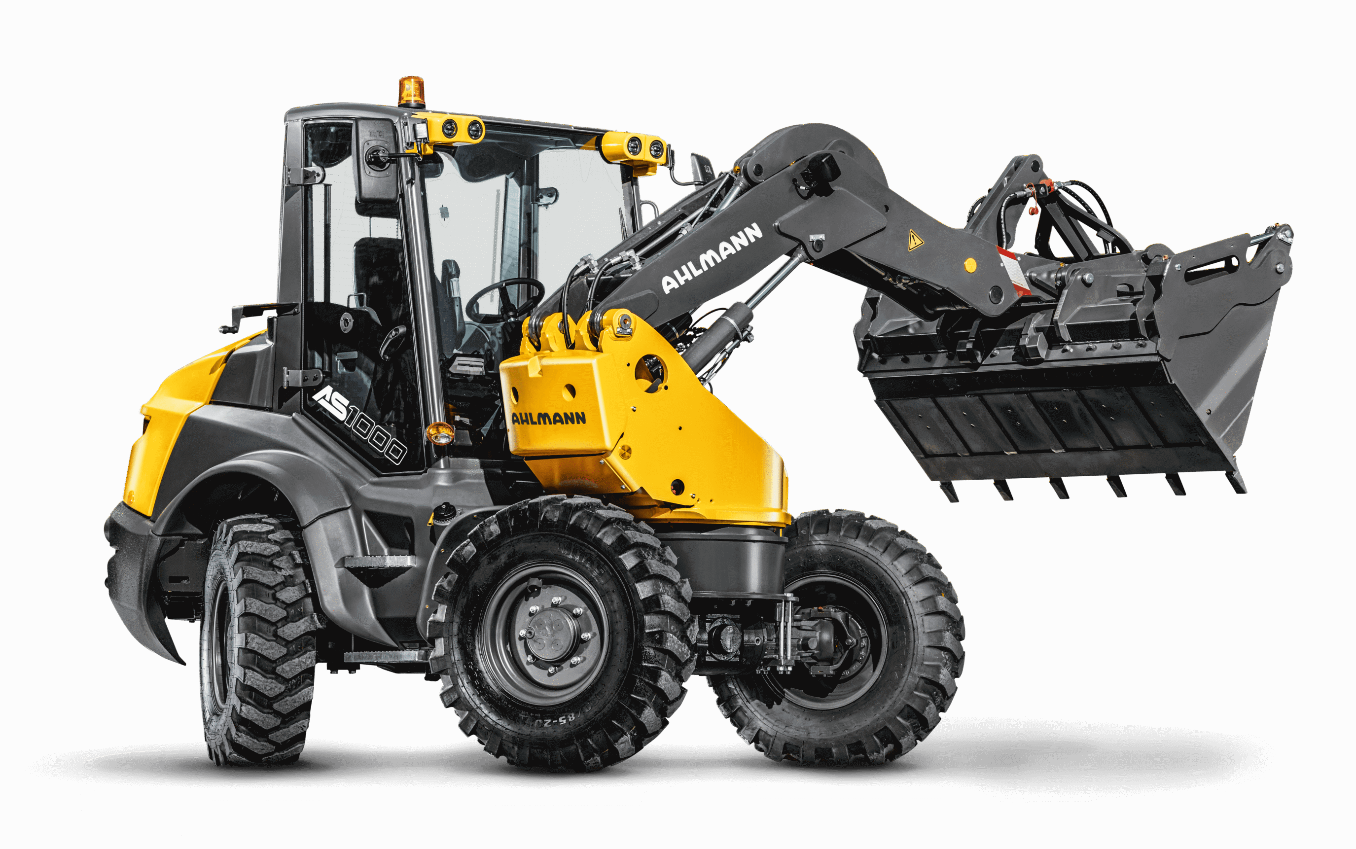 Ahlmann AS 850 | Wendbare zwenklader voor infra en agrarisch | Ahlmann