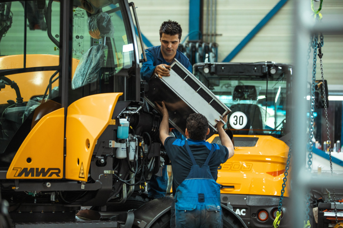 werken in de techniek bij Ahlmann