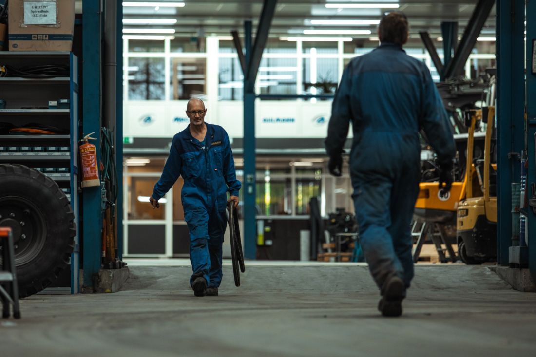 werken in de techniek bij Ahlmann